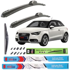TeamCar® ablaktörlő Audi A1 (2010–2018) – Komplett készlet 146615416 - ‪Ablaktörlő lapát