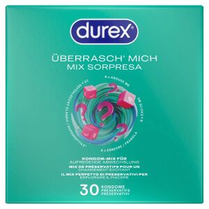 Durex - 30 óvszer keverék 4 különböző változatban