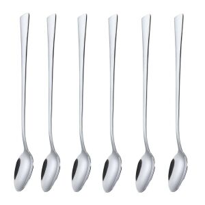 KOKTÉLKANÁL 6 db LATTE-HOZ ÉS DESSZERTEKHEZ KH-1341 fényes