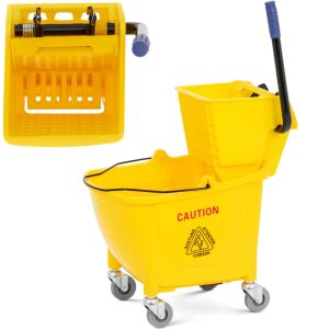 Padlótisztító kocsi centrifugával 32 l 146620133 - Takarítókocsi