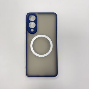 Samsung S25 Edge mágneses műanyag tok, kék,zöld 146620397 - Cellect