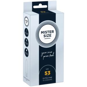 Óvszerek - Mister méret 53 mm (10 db)