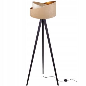 ÁLLÓLÁMPA, ÁLLÓ, ÁLLVÁNYOS, FA LÁMPABÚRA MINTÁVAL 146622188 - Állólámpa