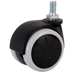 Forgó bútorkerék 50 mm 35 kg 8 mm-es tengellyel 146623006 - Irodai szék görgő