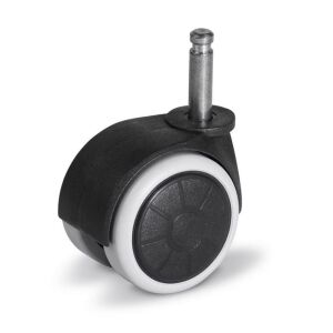 Bútorkerék 10 mm-es csappal, forgó, fék nélkül, 50 mm, 50 kg 146623359 - Irodai szék görgő