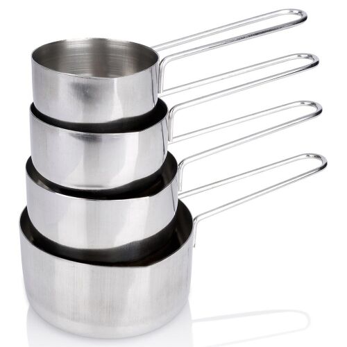 Acél konyhai mérőpoharak 4 db. 146624108