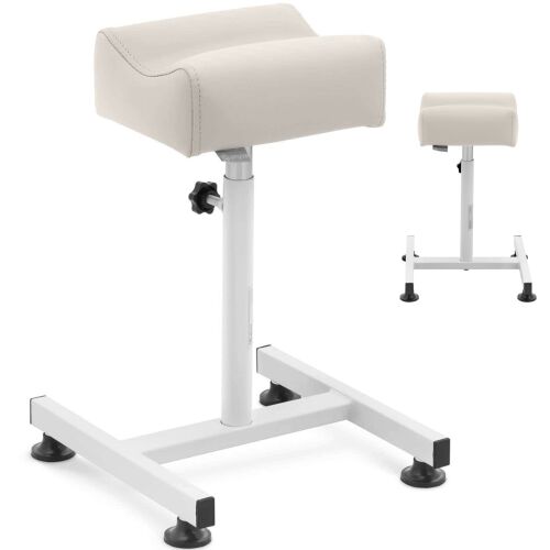 Kozmetikai pedikűr lábtartó 24x22cm magasság 47-67cm - krémszínű 146624433