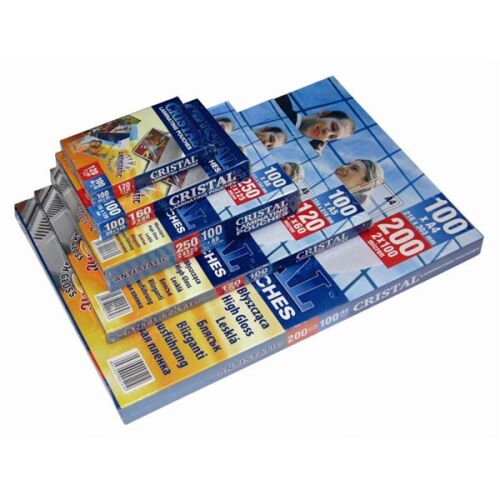 LAMINÁLT FÓLIA PE LAP A5 80 MIKROS ÁLLVÁNY FÉNYES, FÉNYMENTES 146625951