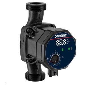 ONNLINE keringető szivattyú központi fűtéshez/légkondicionáláshoz EQC L-PLUS 25-8/180, DN25, csatlakozás G 1 1/2"" hüvelyk Hmax=8m, EEI együttható<=0,18 146627121 - Fűtési keringető szivattyú