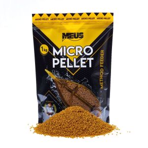 Horgászcsali Meus Pellet 2mm 1kg Durus Micropellet Kukoricafólia |PD2KUK