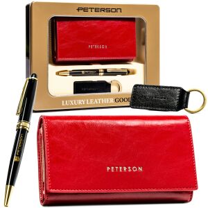Peterson pénztárca + toll + kulcstartó szett PTN ZD20 146628503 - Női kiegészítő
