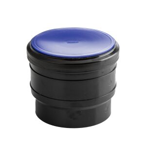 PEHD aljzat 160mm S12.5 dugóval, fekete, QS (Quick Stream)