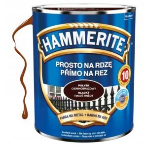 Egyenes rozsdaálló festék fémre, barna, 0,7 l 146633571 - Felületkezelő szer