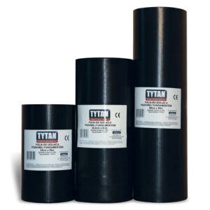 FÓLIA ALAPOZÁSOK VÍZSZINTES SZIGETELÉSÉHEZ 30CM*50M 0.3MM - FM IF 30*50