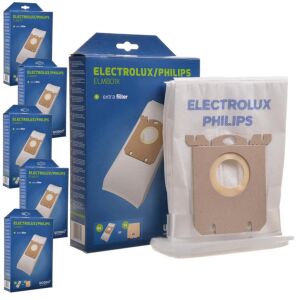 24x porzsák ELECTROLUX PHILIPS AEG S-bag Classic Performance ELMB01K, E201SM (UltraSilencer, Ergospace, Ergoclassic, Oxygen Plus, Jetmaxx, Ultra One, Viva Control, Accelerator, CLario) porszí 146635404 - Porzsák