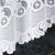 KASJANA - Készre varrt jacquard függöny alul kivágással - 320x160 cm - fehér 146635663