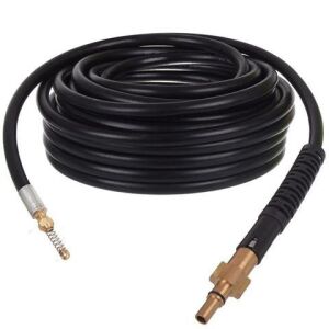 Furtun de 10 m cu conector din alamă și arc pentru mașini de spălat cu presiune Black&Decker Bosch Macallister 146636193 - Construcții și renovări