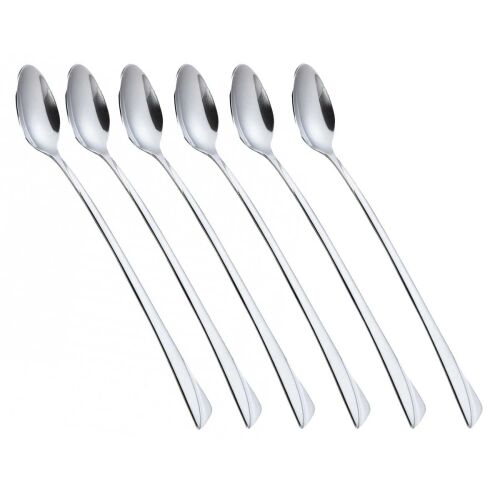 KOKTÉLKANÁL 6 db LATTE-HOZ ÉS DESSZERTEKHEZ KH-1447 fényes