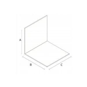 SZÖG UA PROFILOKHOZ 93*85*85*2.0 - LB K93*85*85 146637265 - Sarokvas & Szegletvas