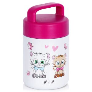 Acél ebédtermosz CAT 450 ml