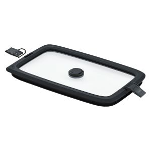 Capac cu vaccum din sticla pentru caserola Flexx2Go, Rosle, 1.5 litri, transparent 146639053 - Capace de oale