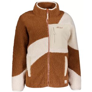 Hanorac de damă din fleece ALTISPORT GERI BEJ/MARO mărimea: L 146640146 - Îmbrăcăminte pentru femei