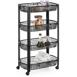 szintes, kerekes polc 46,5x26x79 cm