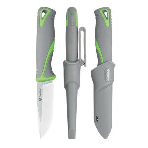 Ganzo G807 - szürke és zöld színű, fix markolattal