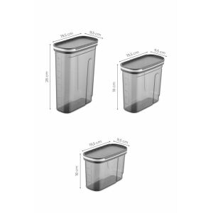 Tárolódoboz Szett (9 db), 964FRM1118 146641951 - Ételtároló