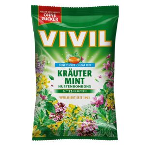 Vivil Krauter Mint Cukormentes cukorka 120 g 146642686 - Cukorka