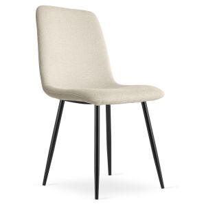 Krzesło RIFT - beż / nogi kolor czarny x 1
