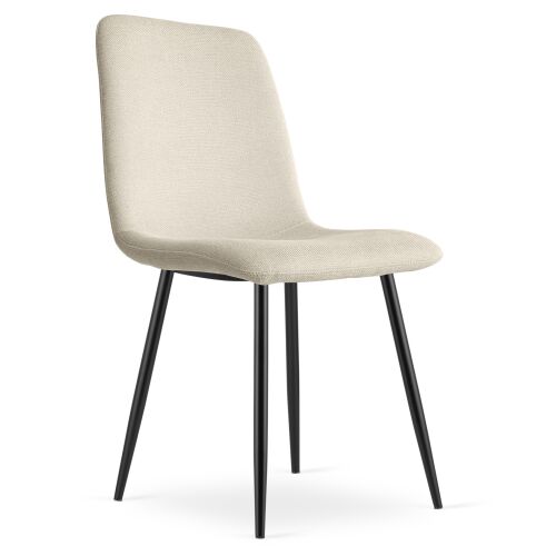 Krzesło RIFT - beż / nogi kolor czarny x 1 146643930
