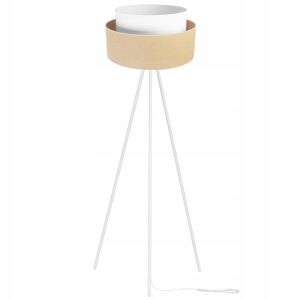 ÁLLÓLÁMPA, ÁLLÓ, HÁROMSZÖGŰ FÉM LÁMPABÚRA, 45 CM 146645161 - Állólámpa