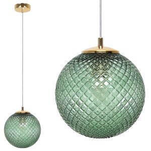 CANNES FÜGGŐLÁMPA 1 TÁBLÁS ZÖLD LÁMPABÚRA 20CM E27 146647550 - Lámpa & Világítás