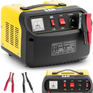 Autós akkumulátortöltő indítókábellel 12/24 V 45 A 146647692 - Jármű akkumulátor töltő