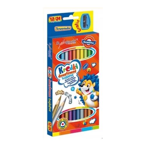 BAMBINO KÉTOLDALAS ZSÍRKRETÁK 12/24 SZÍNŰ 18CM A""10 4940 146648178