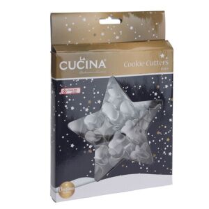 Karácsonyi kiszúró forma szett (csillag, 16 db-os) 146649144 - Sütemény kiszúró