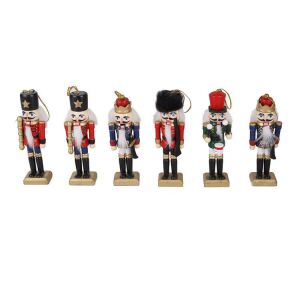 Diótörő (6 db együtt, piros dobozban) 146650404 - Karácsonyfadísz