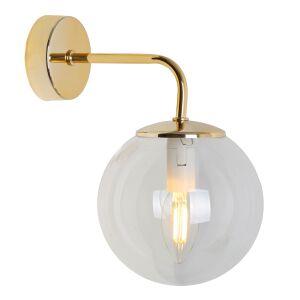 SIENA ARANY FALI LÁMPA 1 LAPOS, E14 LÁMPABURNY