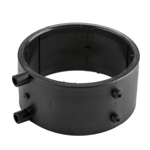 125 mm-es elektrofúziós hüvely, fekete, QS (Quick Stream) 146650886 - KPE idom