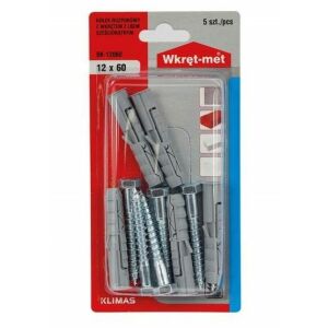 12x100mm-es tágulási dugók hatszögletű csavarral 3 db