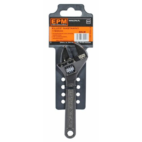 ÁLLÍTHATÓ VILLÁSKULCS SOLID CR-V ''SZWED'' 250MM - E-400-3020 146651203