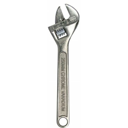 ÁLLÍTHATÓ VILLÁSKULCS SOLID CR-V ''SZWED'' 250MM - E-400-3020 181559406 - Szerszám