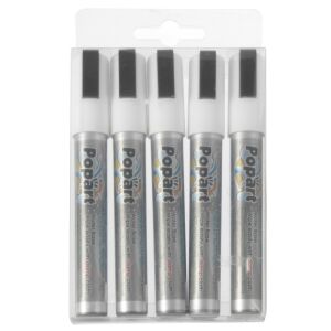 Fehértáblás markerek, hegy 2-6 mm, 5 darabos készlet - Hendi 664209 146652208 - Tábla- & Flipchart marker