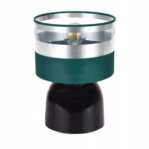 ÉJJELI ASZTALI LÁMPA KRÓM LÁMPABURNYÓ VÁLASZTÉK LED