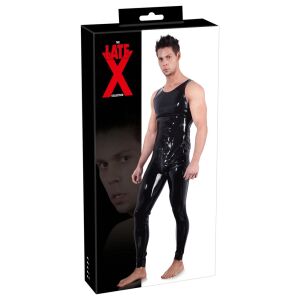 LATE X - Fekete Férfi Latex Overall Pántokkal S Méret 146654760 - Női ruházat