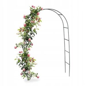 Íves kerti pergola rózsatőkékhez 240 cm