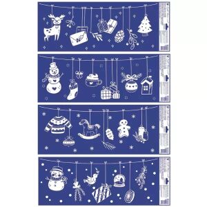 Glänzende Fensterbilder - 60 x 23 cm, verschiedene Sorten 146655413 - Fensteraufkleber