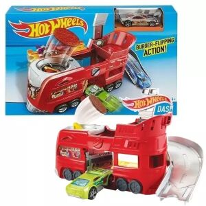 Hot Wheels City: Rýchla naháňačka s rýchloobsluhou dráhová sada 146655441 - Autá a vozidlá
