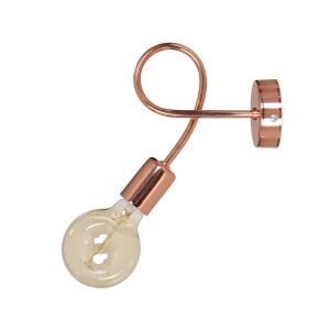 Edison Loft réz fali lámpa